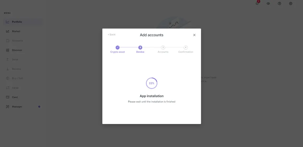 Ledger Live - Installation